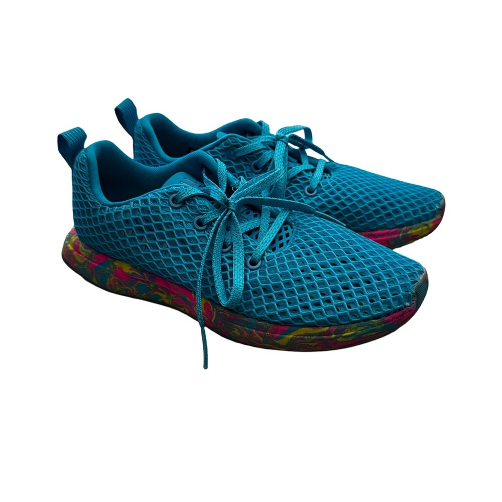 NOBULL Women's Teal Mesh Sneakers